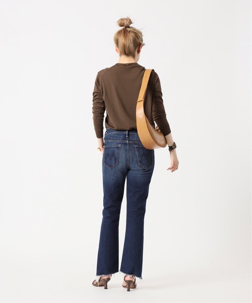 mother（マザー）の「*【MOTHER/マザー】INDIGO INSIDER CROP（デニム  