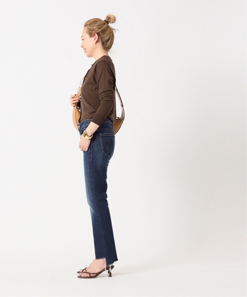 mother（マザー）の「*【MOTHER/マザー】INDIGO INSIDER CROP（デニム  