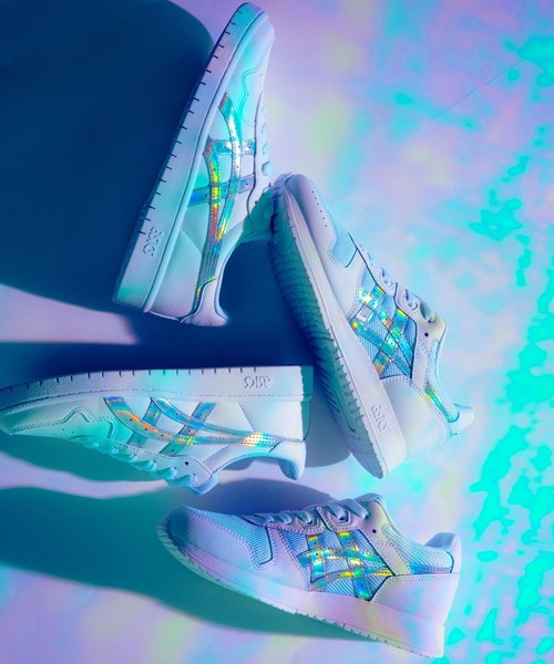 ASICS（アシックス）の「LYTE CLASSIC (ライトクラシック)（スニーカー・レディース・ブラック×シルバー/ホワイト×シルバー・26/24/23/24.5/25/23.5/25.5/22.5）」の7枚目の写真