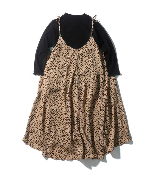 セール ママとお揃い 160cmまで Setアイテム キャミワンピース リブプルオーバー ワンピース The Shop Tk ザ ショップ ティーケー のファッション通販 Zozotown