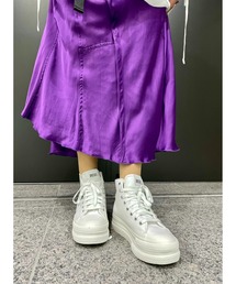 DIESEL | レディース Wソール レザー ミドルカットスニーカー(スニーカー)