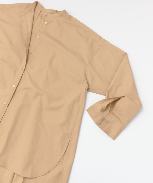 KBF+(ケービーエフプラス)の「KBF+ ボリュームタックベルトシャツ∴(シャツ/ブラウス・レディース・ベージュ・ONE)」の5枚目の写真