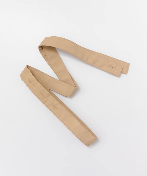 KBF+(ケービーエフプラス)の「KBF+ ボリュームタックベルトシャツ∴(シャツ/ブラウス・レディース・ベージュ・ONE)」の8枚目の写真