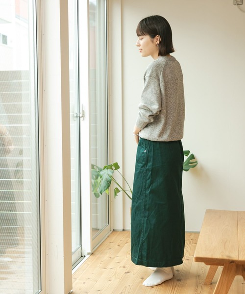 FORK&SPOON(フォークアンドスプーン)の「FORK&SPOON リリーヤーンニットプルオーバー(ニット/セーター・レディース・ホワイト系その他/ブルー系その他・ONE)」の4枚目の写真