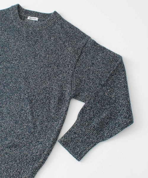 FORK&SPOON(フォークアンドスプーン)の「FORK&SPOON リリーヤーンニットプルオーバー(ニット/セーター・レディース・ホワイト系その他/ブルー系その他・ONE)」の9枚目の写真