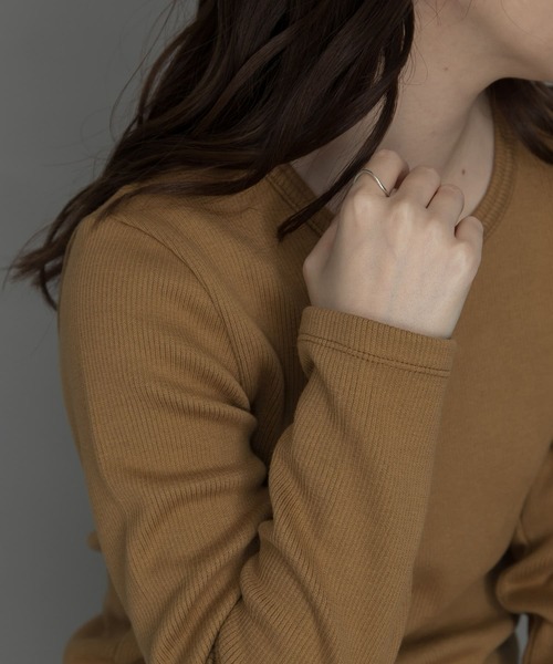 SMELLY(スメリー)の「silver925ウェーブリング(リング・レディース・ゴールド/シルバー・-)」の5枚目の写真