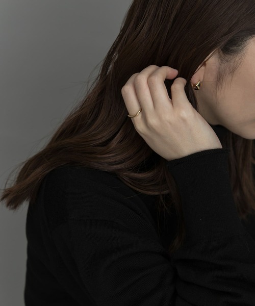 SMELLY(スメリー)の「silver925ウェーブリング(リング・レディース・ゴールド/シルバー・-)」の9枚目の写真