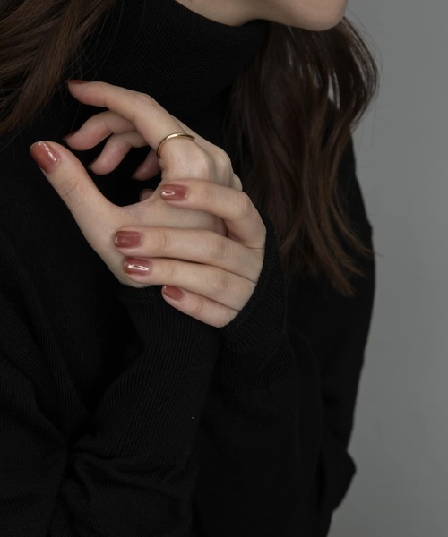 SMELLY(スメリー)の「silver925ウェーブリング(リング・レディース・ゴールド/シルバー・-)」の10枚目の写真