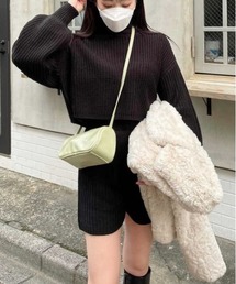 EPIMI E'PIMMY | 《Set upにも》シンプルニットショーパン(その他パンツ)