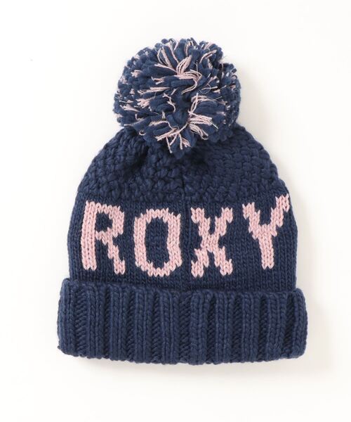 ROXY(ロキシー)の「TONIC GIRL BEANIE/ロキシーキッズニットキャップ・ビーニー(ニットキャップ/ビーニー・キッズ・ブルー/ホワイト・FREE)」の3枚目の写真
