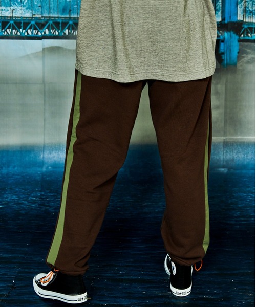 AlexanderLeeChang（アレキサンダーリーチャン）の「AlexanderLeeChang/アレキサンダーリーチャン　BOMBER HEAT SWEAT PT　AC042112（スウェットパンツ・メンズ・ネイビー/ブラウン/グレー・2/3）」の6枚目の写真