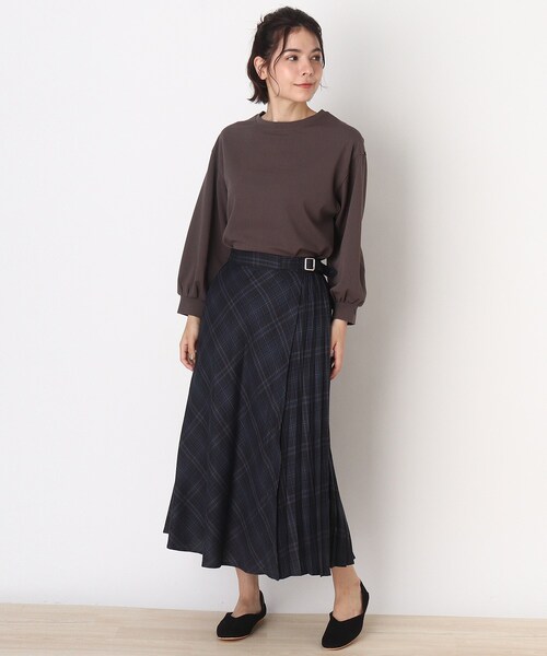 SHOO・LA・RUE（シューラルー）の「◆かかとやわらかスクエアパンプス（パンプス・レディース・ブラック/サンドベージュ/ピンク系9/カーキ・25/40/45/30/35/50）」の10枚目の写真