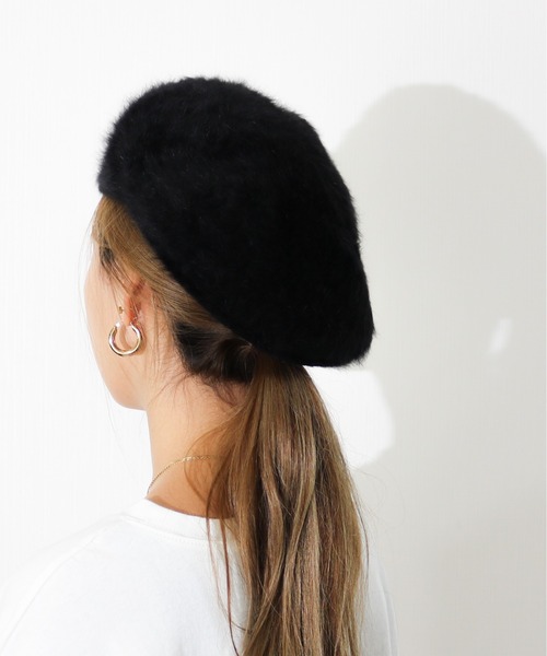 セール】KANGOL／カンゴール ロゴ刺繍入り アンゴラ ハンチング