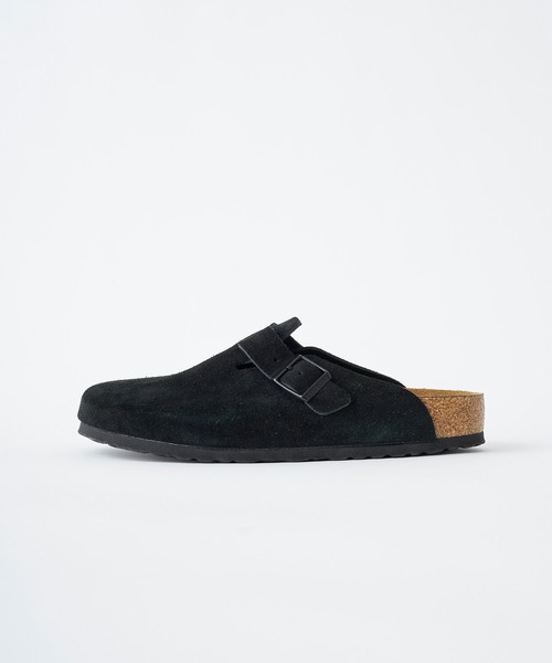 BIRKENSTOCK(ビルケンシュトック)の「BIRKENSTOCK BOSTON SFB (GC660471)(サンダル・メンズ・ブラック・40/43/39/41/42)」の1枚目の写真