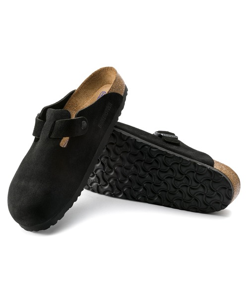 BIRKENSTOCK(ビルケンシュトック)の「BIRKENSTOCK BOSTON SFB (GC660471)(サンダル・メンズ・ブラック・40/43/39/41/42)」の2枚目の写真