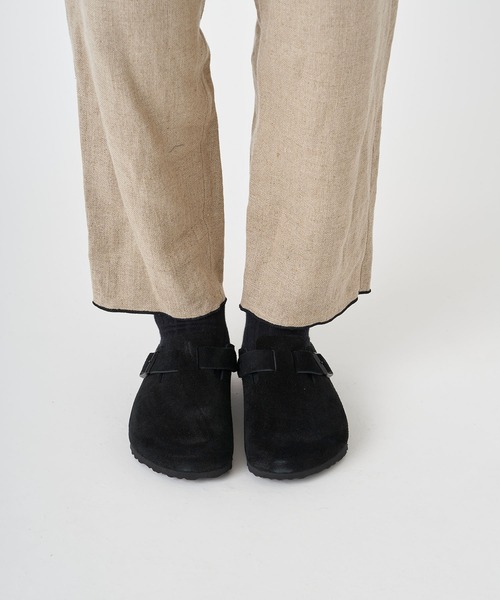 BIRKENSTOCK(ビルケンシュトック)の「BIRKENSTOCK BOSTON SFB (GC660471)(サンダル・メンズ・ブラック・40/43/39/41/42)」の16枚目の写真