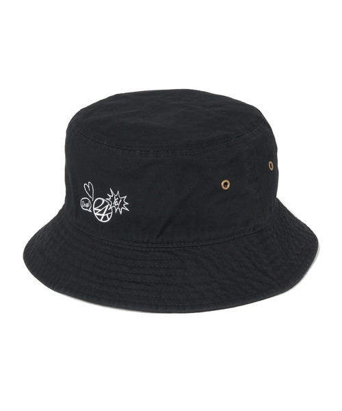 24karats（トゥウェンティーフォーカラッツ）の「Balloon Bucket Hat（ハット・メンズ・ベージュ/ブラック/ホワイト・FREE）」の2枚目の写真