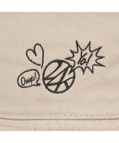 24karats（トゥウェンティーフォーカラッツ）の「Balloon Bucket Hat（ハット・メンズ・ベージュ/ブラック/ホワイト・FREE）」の8枚目の写真