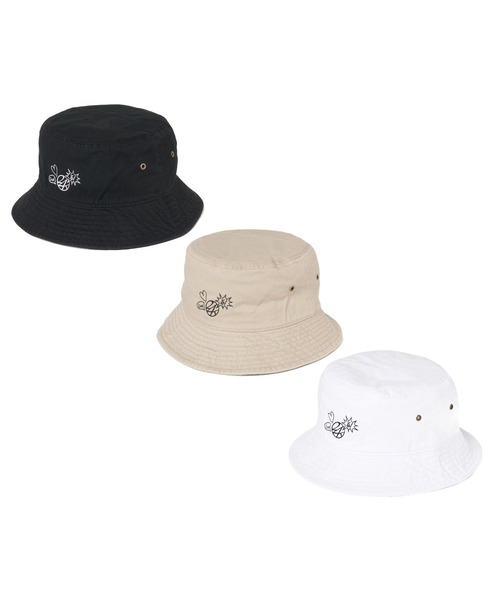 24karats（トゥウェンティーフォーカラッツ）の「Balloon Bucket Hat（ハット・メンズ・ベージュ/ブラック/ホワイト・FREE）」の5枚目の写真