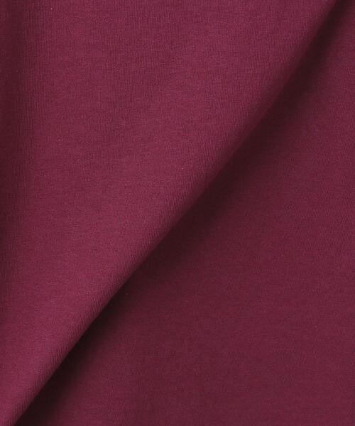 6（ロク）の「＜6(ROKU)＞OLD IS NEW-NEW T-SHIRT/Tシャツ◆（Tシャツ/カットソー・レディース・ワインレッド/ホワイト/ライラック・L/M）」の11枚目の写真