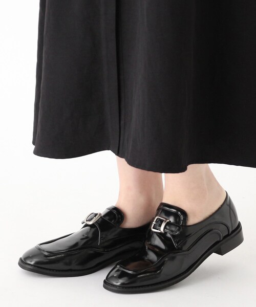 ESPERANZA（エスペランサ）の「◆バックルマニッシュローファー（パンプス・レディース・ブラック系1/こしょう色系2・LL/S/M/L）」の9枚目の写真