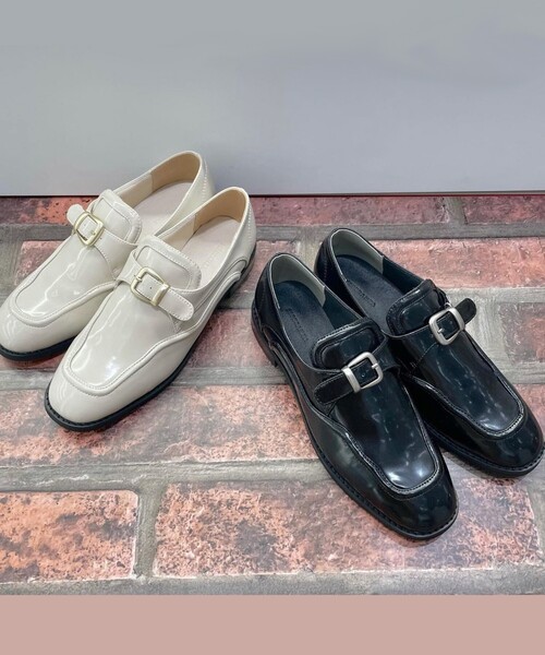 ESPERANZA（エスペランサ）の「◆バックルマニッシュローファー（パンプス・レディース・ブラック系1/こしょう色系2・LL/S/M/L）」の10枚目の写真