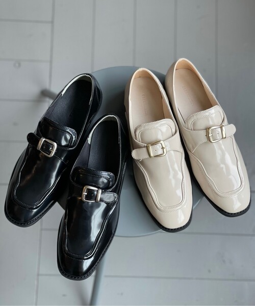 ESPERANZA（エスペランサ）の「◆バックルマニッシュローファー（パンプス・レディース・ブラック系1/こしょう色系2・LL/S/M/L）」の14枚目の写真