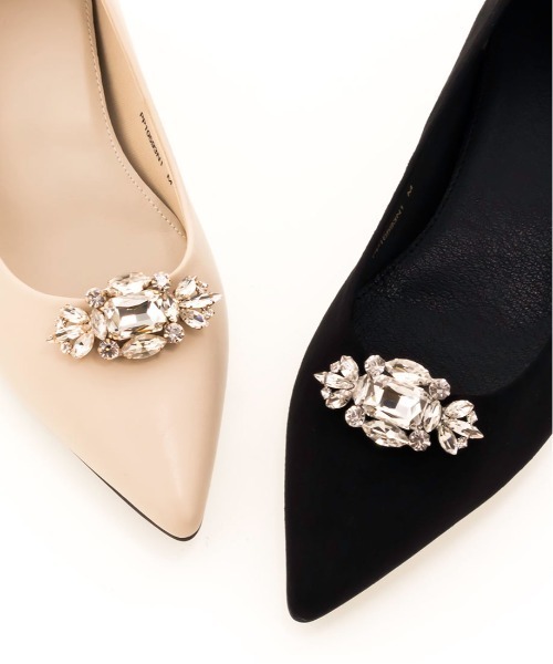 RANDA（ランダ）の「ビジューシューズクリップ/2個1組（シューケア用品・レディース・ゴールド/シルバー・FREE）」の6枚目の写真