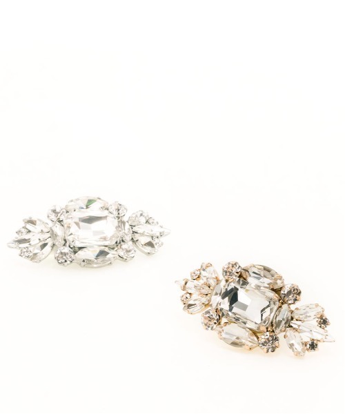 RANDA（ランダ）の「ビジューシューズクリップ/2個1組（シューケア用品・レディース・ゴールド/シルバー・FREE）」の3枚目の写真