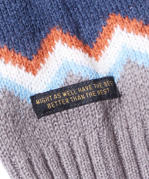 F.O.KIDS（エフオーキッズ）の「F.O.KIDS/エフオーキッズ フェアアイルニット 柄 アメカジ（ニット/セーター・キッズ・ベージュ/ネイビー/ブラウン/アイボリー・130/140）」の9枚目の写真