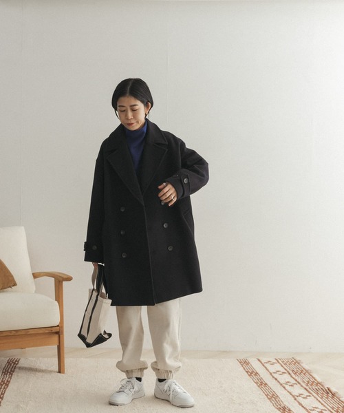 DOORS FORK&SPOON オーバーサイズチェスターコート　匿名配送 DOORS FORK&SPOON オーバーサイズチェスターコート 匿名配送