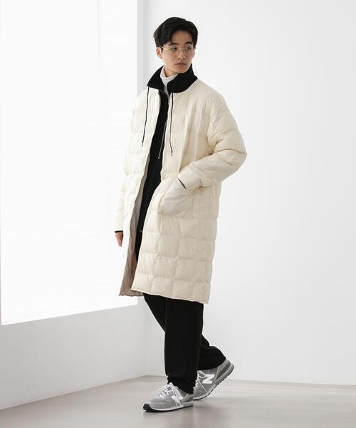 FEELING MADE（フィーリングメイド）の「FEELING MADE ストレッチマイクロフリース ハーフジップ オーバージャケット <UNISEX>（スウェット・レディース・ブラック/オリーブ/ナチュラル・FREE）」の9枚目の写真