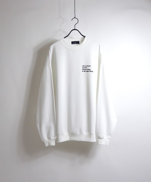 ILL'S(イルズ)の「ILL'S / イルズ ビッグフラワー刺繍スウェット(スウェット・メンズ・チャコールグレー/サックスブルー/ホワイト・M/L)」の6枚目の写真