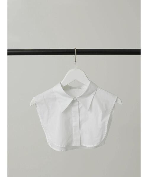 AMERICAN HOLIC（アメリカンホリック）の「パールボタン付け衿（付け襟・レディース・オフホワイト・FREE）」の2枚目の写真