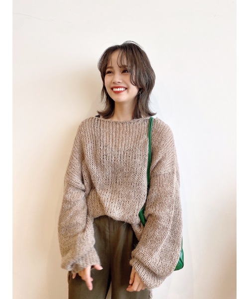 ニット/セーター jumelle retro knit beige 楽天市場】【100円OFFクーポン】【SALE】【送料無料】春 ニット