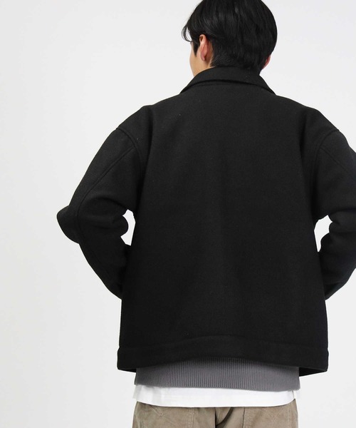 BACK NUMBER(バックナンバー)の「【BACK NUMBER】撥水ショートブルゾン(ブルゾン・メンズ・ブルー/ブラウン/ブラック・XL/M/L)」の9枚目の写真