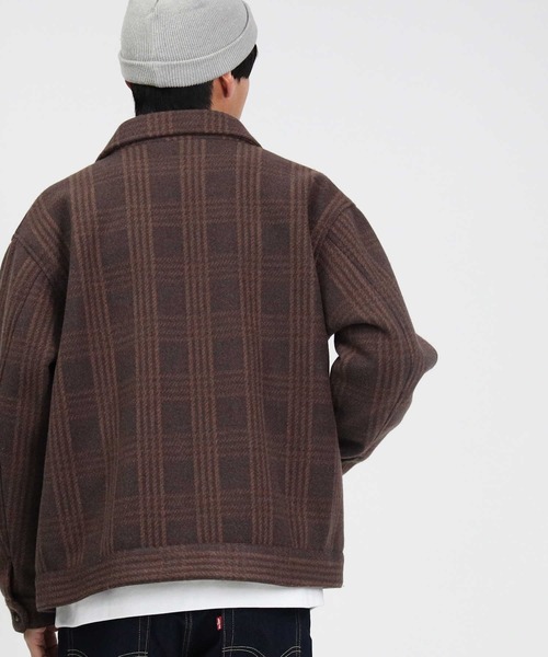 BACK NUMBER(バックナンバー)の「【BACK NUMBER】撥水ショートブルゾン(ブルゾン・メンズ・ブルー/ブラウン/ブラック・XL/M/L)」の12枚目の写真