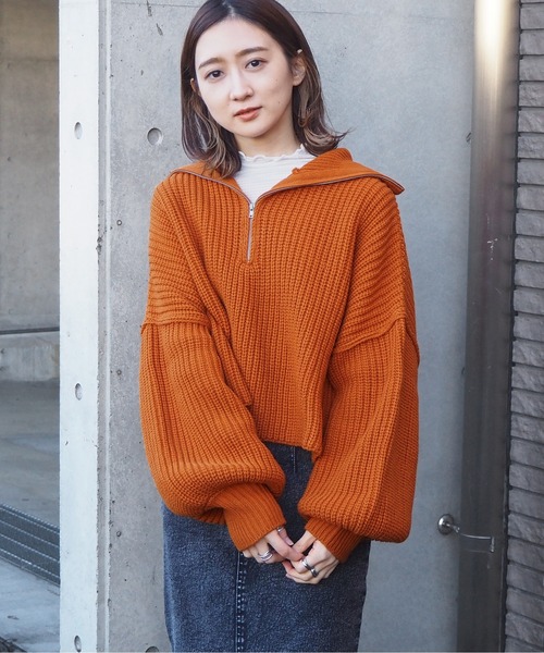tiptop(ティップトップ)の「メローハイネックロンT(Tシャツ/カットソー・レディース・ブラック/オフホワイト/グリーン・FREE)」の5枚目の写真