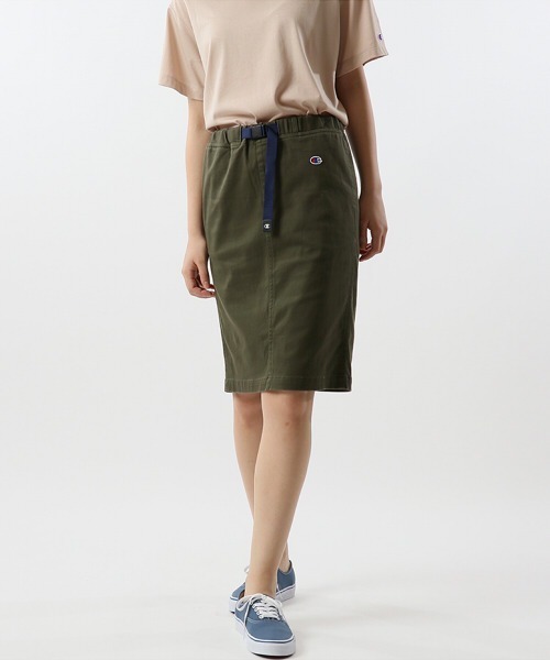Champion（チャンピオン）の「【Champion/チャンピオン】レディース スカート（スカート・レディース・ネイビー/ベージュ系その他3/オリーブ/ブラック・LARGE/MEDIUM）」の3枚目の写真