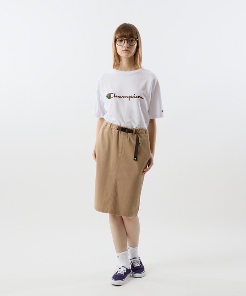 Champion（チャンピオン）の「【Champion/チャンピオン】レディース スカート（スカート・レディース・ネイビー/ベージュ系その他3/オリーブ/ブラック・LARGE/MEDIUM）」の8枚目の写真