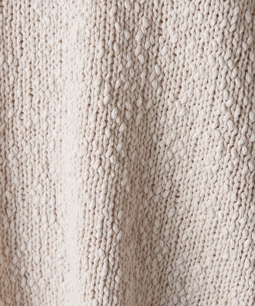 BEARDSLEY（ビアズリー）の「綿麻リリープルオーバー（ニット/セーター・レディース・ベージュ/ホワイト・FREE）」の18枚目の写真