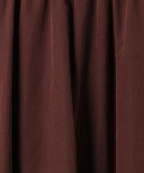 UNITED ARROWS LTD. OUTLET（ユナイテッドアローズアウトレット）の「＜A DAY IN THE LIFE＞ギャザー フレア スカート 85（スカート・レディース・パープル/ベージュ・FREE）」の3枚目の写真