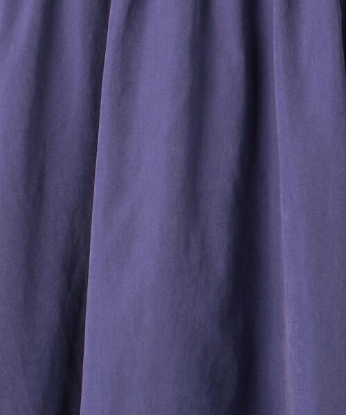 UNITED ARROWS LTD. OUTLET（ユナイテッドアローズアウトレット）の「＜A DAY IN THE LIFE＞ギャザー フレア スカート 85（スカート・レディース・パープル/ベージュ・FREE）」の5枚目の写真