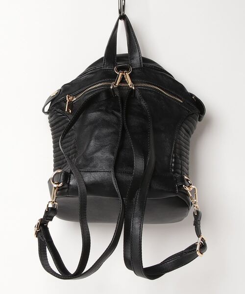BLACK JACKALL CROWN(ブラックジャッカルクラウン)の「BLACK JACKALL CROWN ライダース デコレーション ミニリュック(バックパック/リュック・レディース・ブラック・FREE)」の9枚目の写真