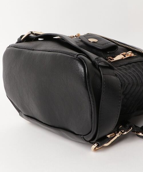 BLACK JACKALL CROWN(ブラックジャッカルクラウン)の「BLACK JACKALL CROWN ライダース デコレーション ミニリュック(バックパック/リュック・レディース・ブラック・FREE)」の10枚目の写真