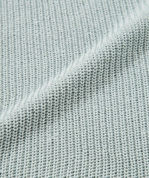 MEN'S MELROSE（メンズメルローズ）の「ニットドッキングTシャツ（Tシャツ/カットソー・メンズ・ベージュ/グレー/ミント・4/3）」の7枚目の写真