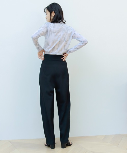 Birthday room（バースデイルーム）の「ウエストベルクロタックカラーパンツ（その他パンツ・レディース・ブラック/ピンク/ブルー/グリーン/ナチュラル/イエロー・SMALL/MEDIUM）」の21枚目の写真