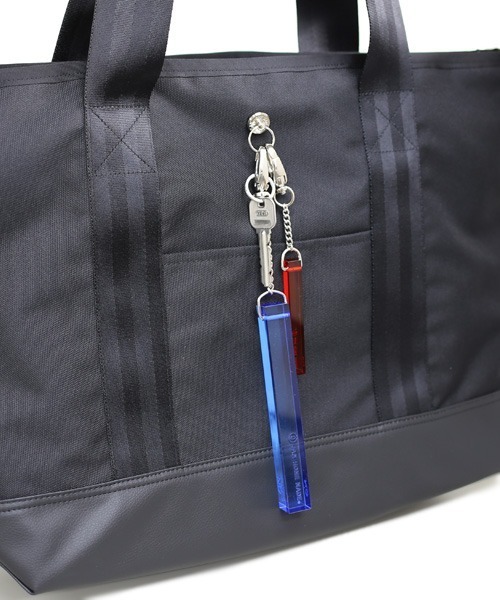 JAM HOME MADE(ジャムホームメイド)の「日本製 エシカルレザー & エココーデュラ コンビ トートバッグ L 大容量 ブランド オリジナル レディース(トートバッグ・レディース・ブラック・ONE SIZE)」の15枚目の写真