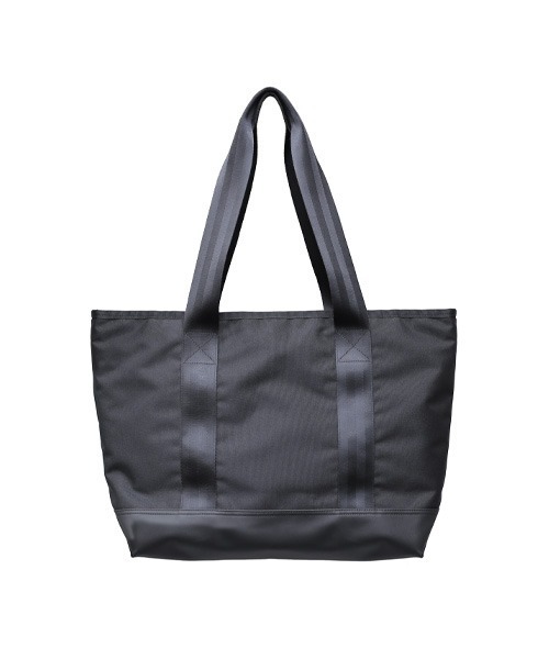 JAM HOME MADE(ジャムホームメイド)の「日本製 エシカルレザー & エココーデュラ コンビ トートバッグ L 大容量 ブランド オリジナル レディース(トートバッグ・レディース・ブラック・ONE SIZE)」の5枚目の写真