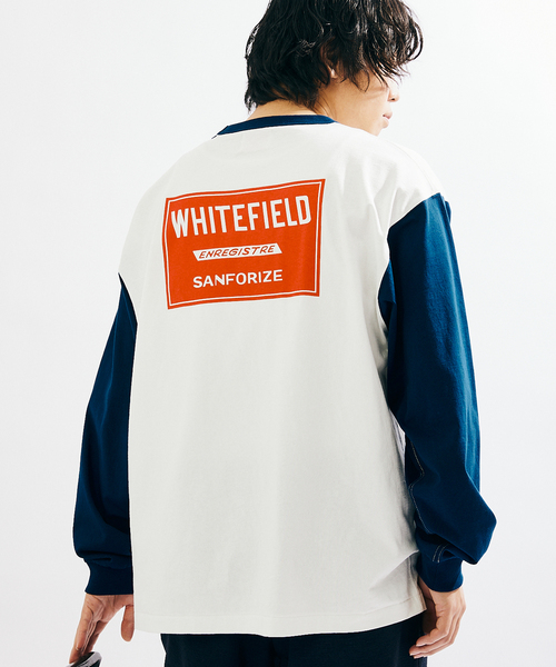 JOURNAL STANDARD(ジャーナルスタンダード)の「【WHITE FIELD/ホワイトフィールド】別注 ビンテージ バック プリント ロンT(Tシャツ/カットソー・メンズ・ネイビー/グリーン/レッド・MEDIUM/LARGE)」の10枚目の写真